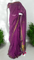 Zari Line Saree