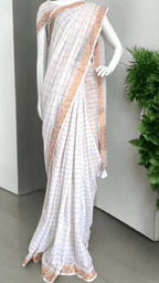 Zari Line Saree