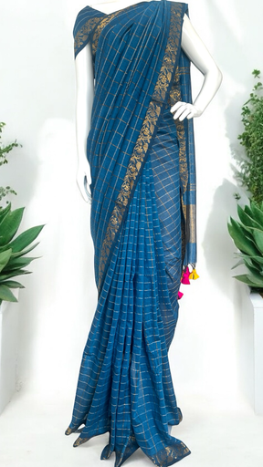 Zari Line Saree