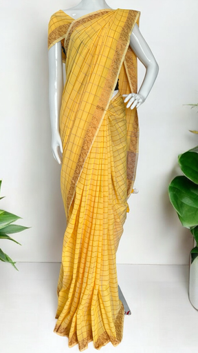 Zari Line Saree