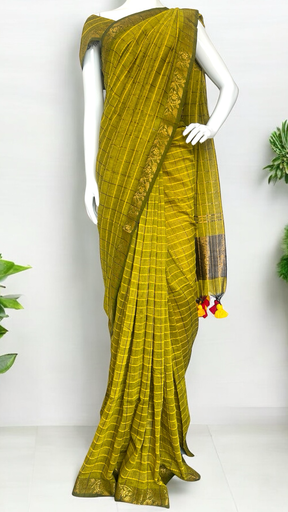 Zari Line Saree