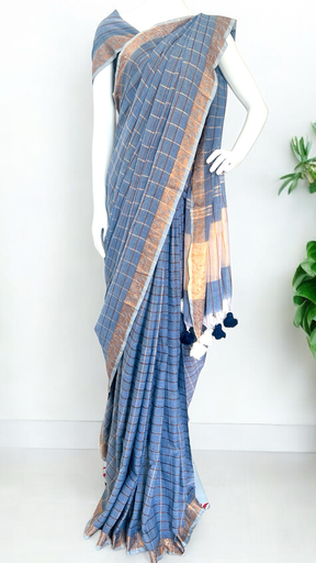 Zari Line Saree