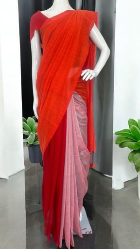 Tricolour Saree