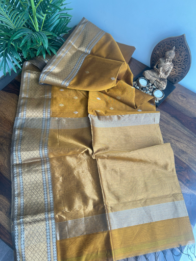 Pure Maheshwari Silk Cotton Saree