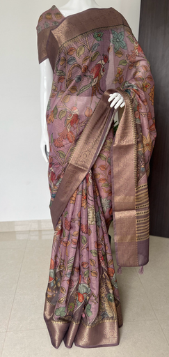 Floral Tissue Banarasi Saree