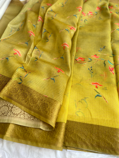 Kota Saree With Banarasi Border