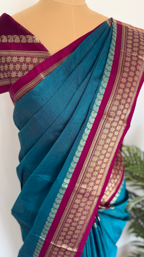 Mercerised Cotton Handloom Saree