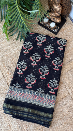 Chanderi Soft Cotton Saree