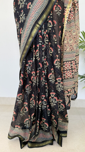 Chanderi Soft Cotton Saree image 3