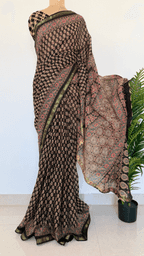 Chanderi Soft Cotton Saree
