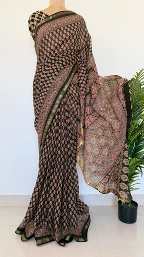 Chanderi Soft Cotton Saree