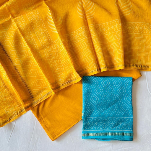 Chanderi Suit Set