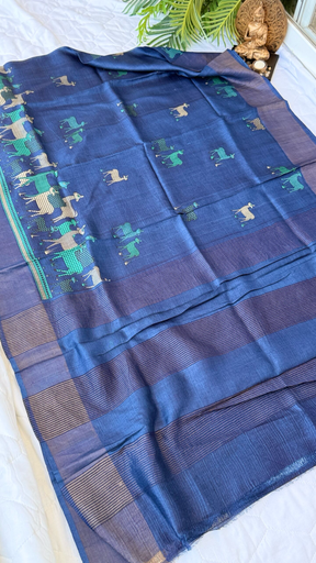 Pure Tissue Printed Saree