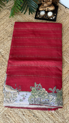 Pure Handloom Tussar Saree