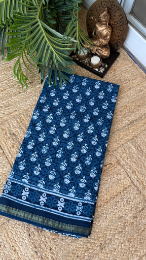 Chanderi Soft Cotton Saree