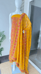 Kashmiri Embroidered Unstitched Salwar Suit