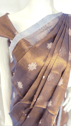 Black Gold Tissue Saree