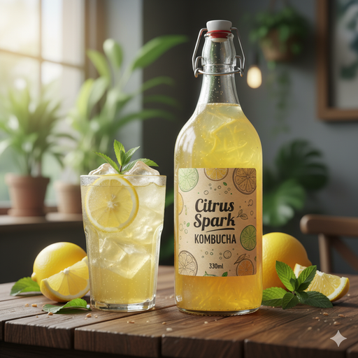 Citrus Spark Kombucha 330ml
