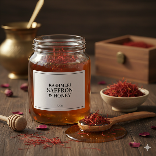 Kashmiri Saffron & Honey 120g