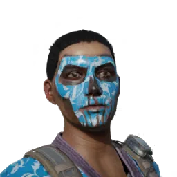 Caveira Baroque Blue