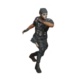 Caveira Combat Stance