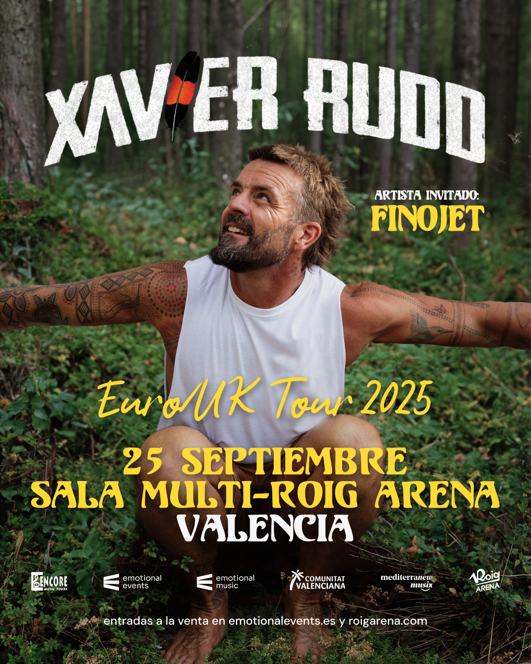 EuroUK Tour 2025 - Xavier Rudd