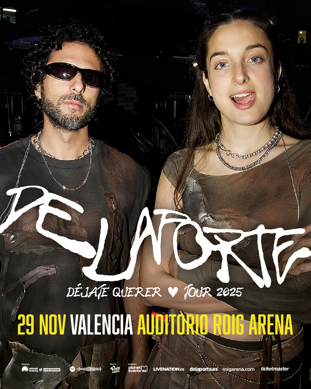 Déjate Querer Tour - Delaporte