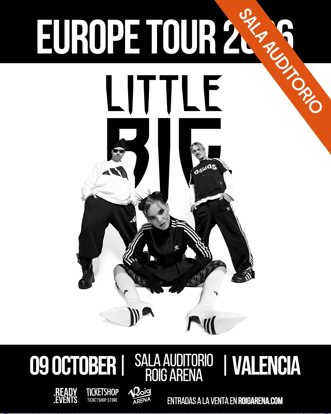 Little Big en Valencia: Europe Tour 2026 en el Roig Arena