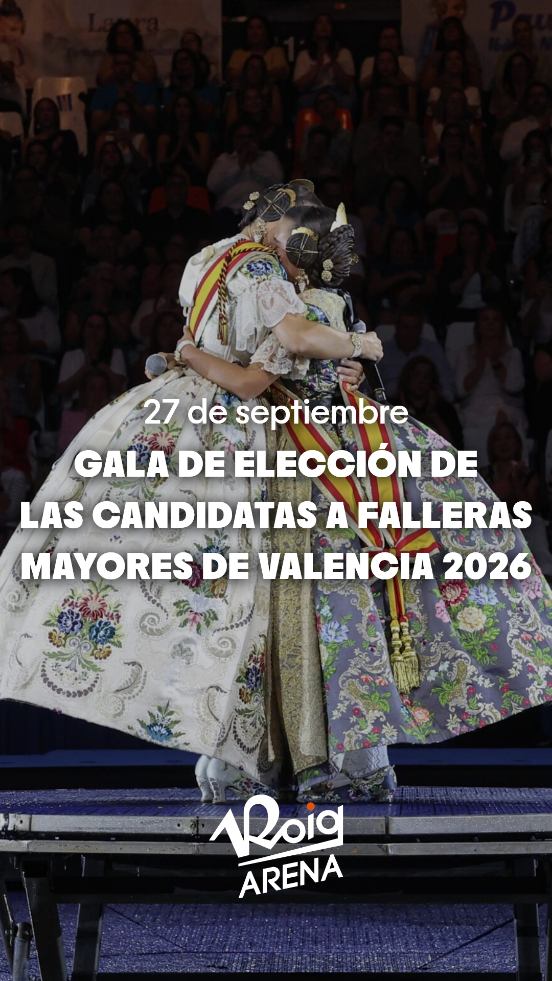 Gala de Elección de las Candidatas a Falleras Mayores de Valencia 2026