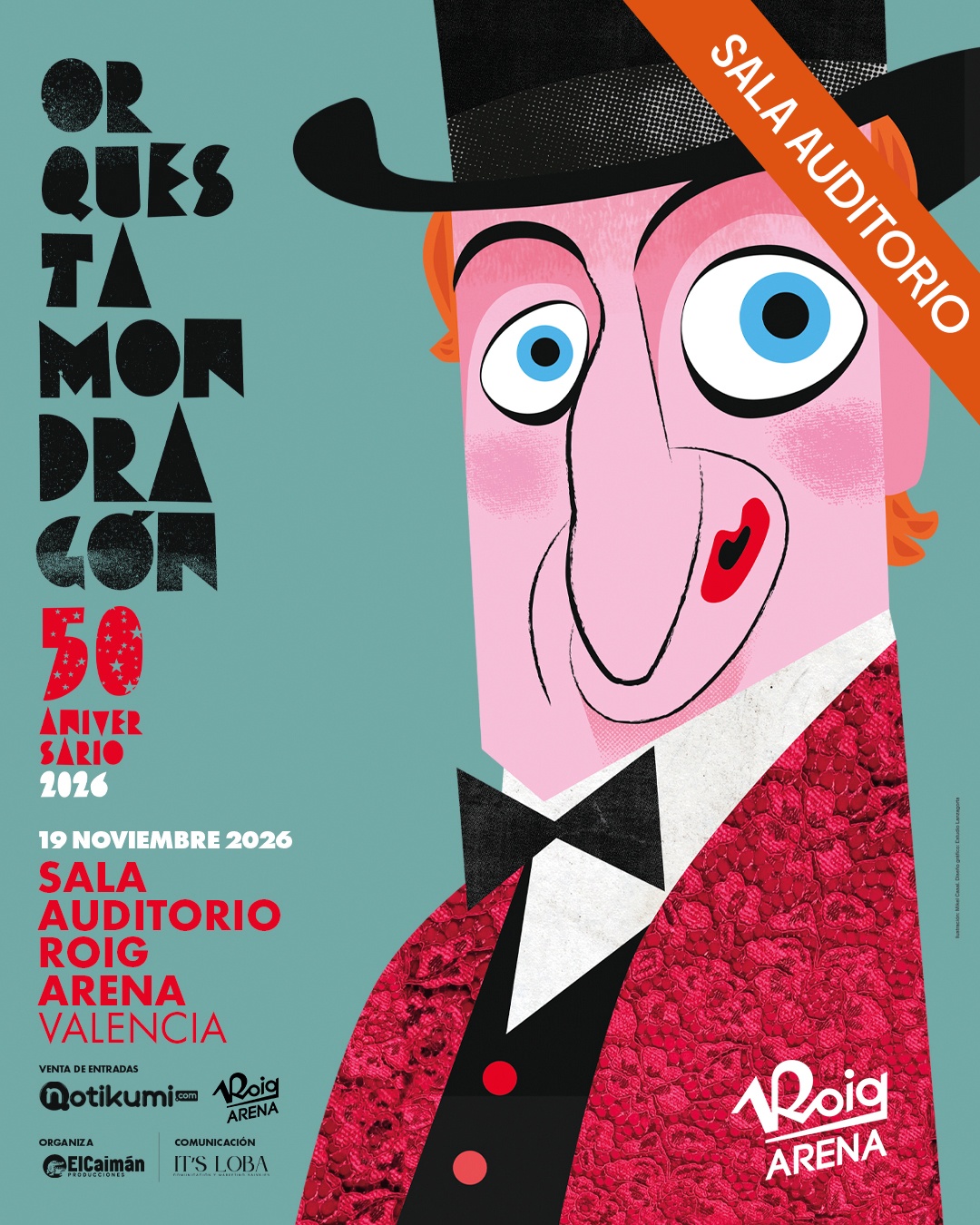 50 aniversario de la Orquesta Mondragón en Roig Arena: concierto histórico en Valencia