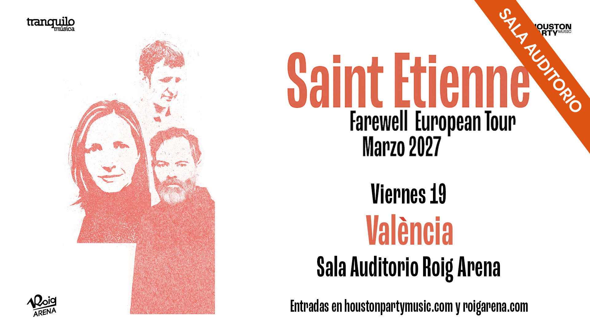 Saint Etienne à Roig Arena