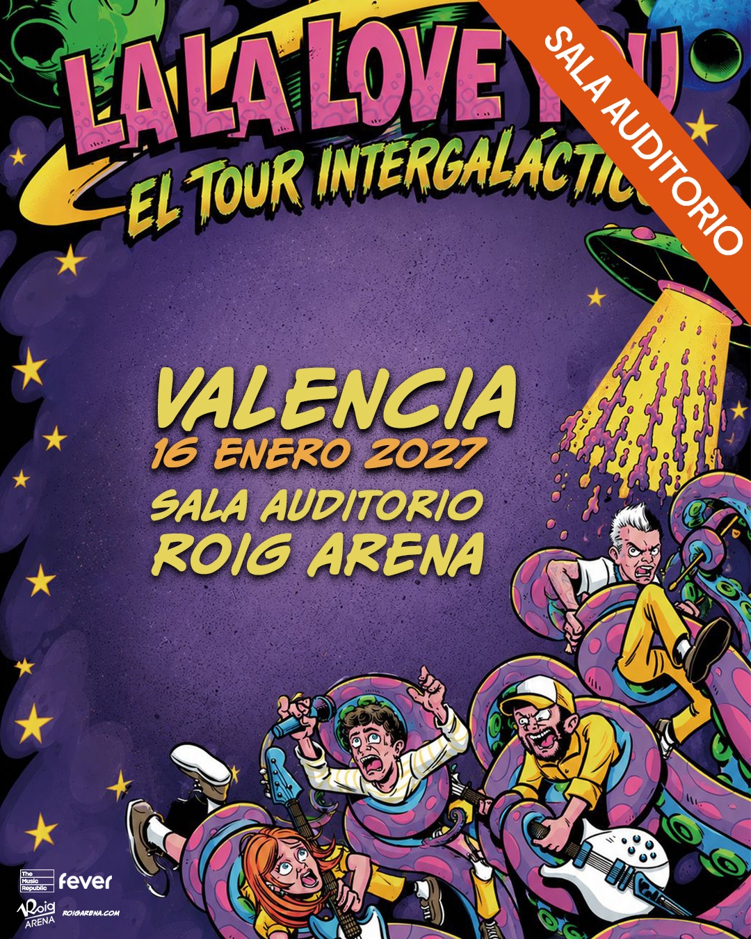 La La Love You en Valencia: El Tour Intergaláctico en el Roig Arena