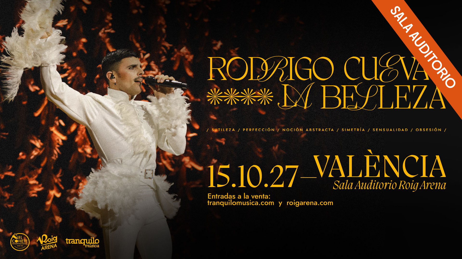 Rodrigo Cuevas presenta «La Belleza» a Roig Arena