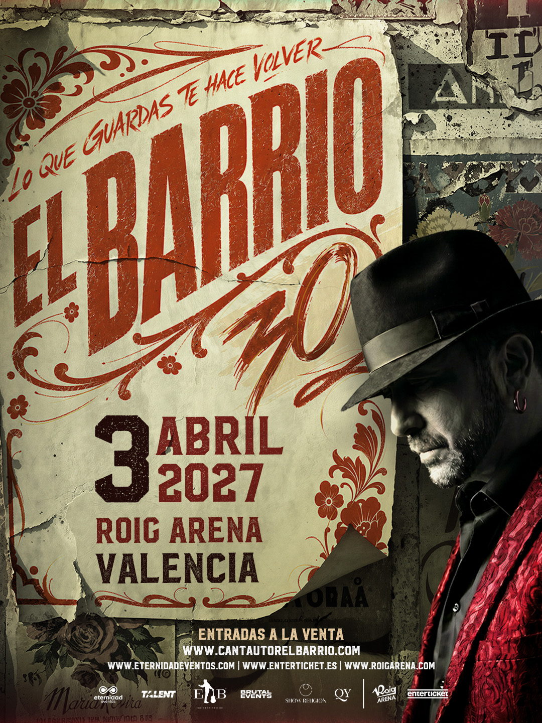 El Barrio en concierto: 'Lo que guardas te hace volver Tour' en Roig Arena