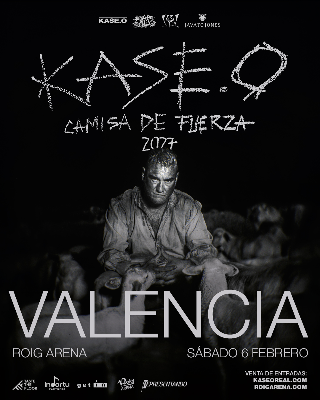 Kase.O en Valencia: Gira Camisa de Fuerza en el Roig Arena