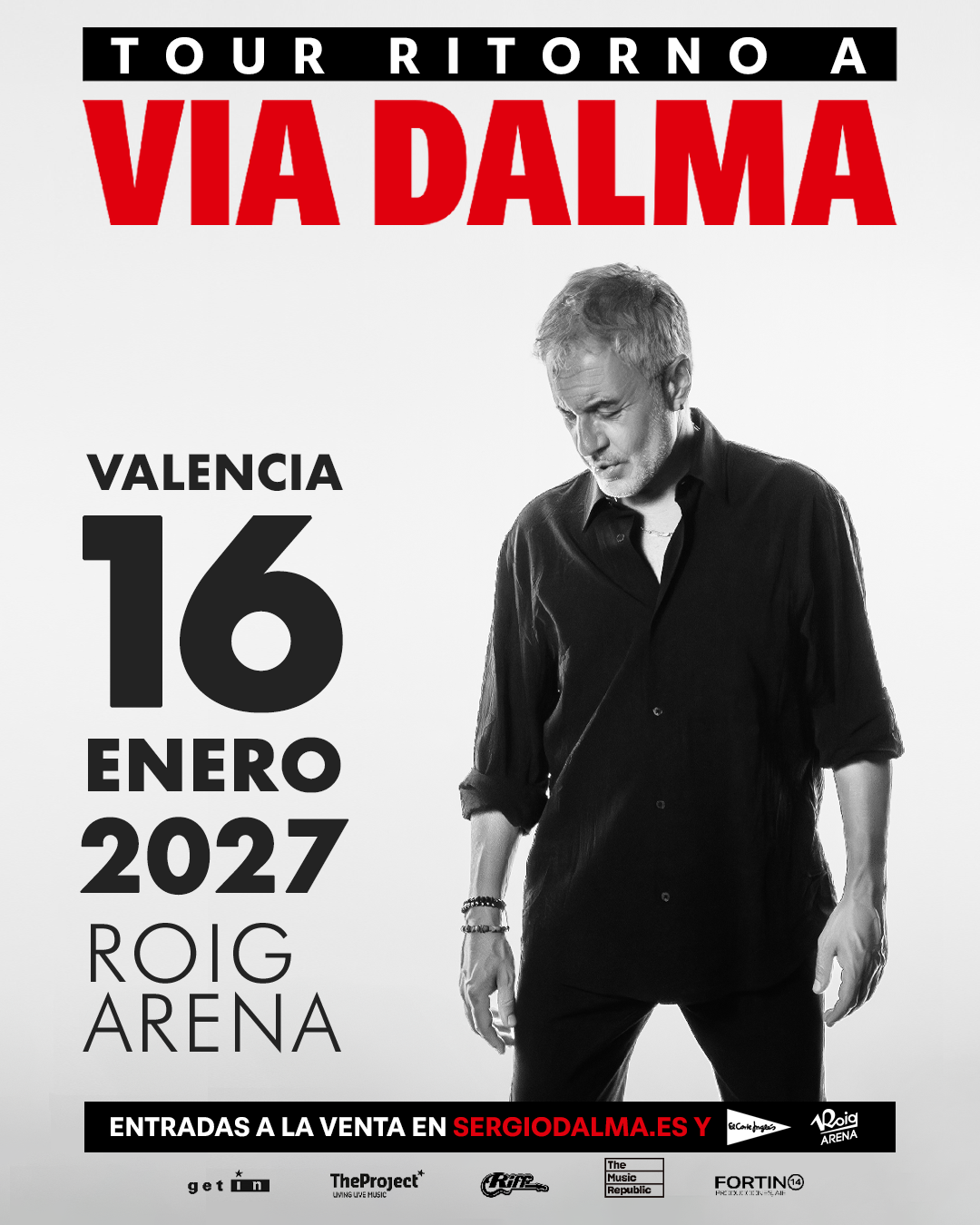 Sergio Dalma en concierto: Ritorno a la via dalma Tour en Valencia