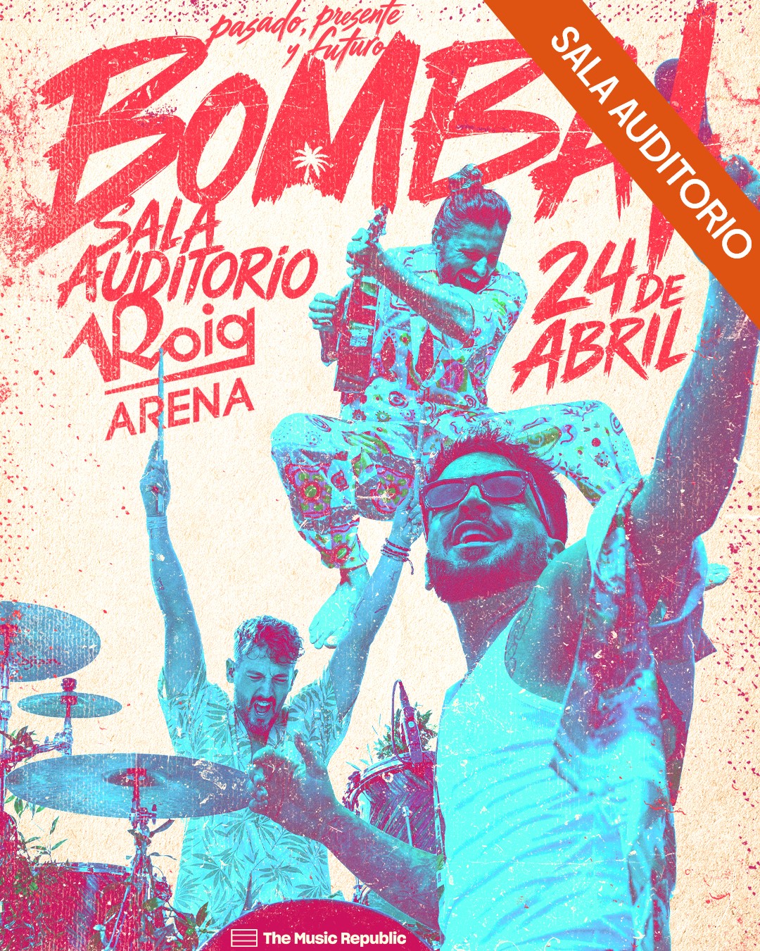Bombai presenta 'Pasado, presente y futuro' en la Sala Auditorio Roig Arena