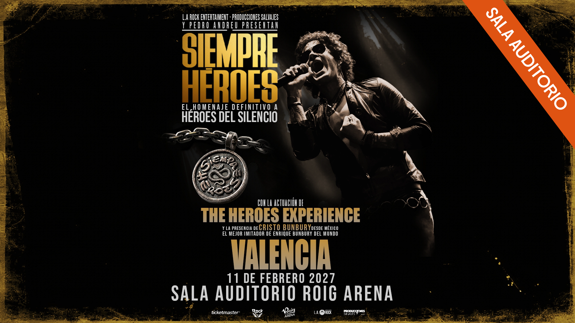 Sempre Herois: homenatge a Héroes del Silencio a Roig Arena