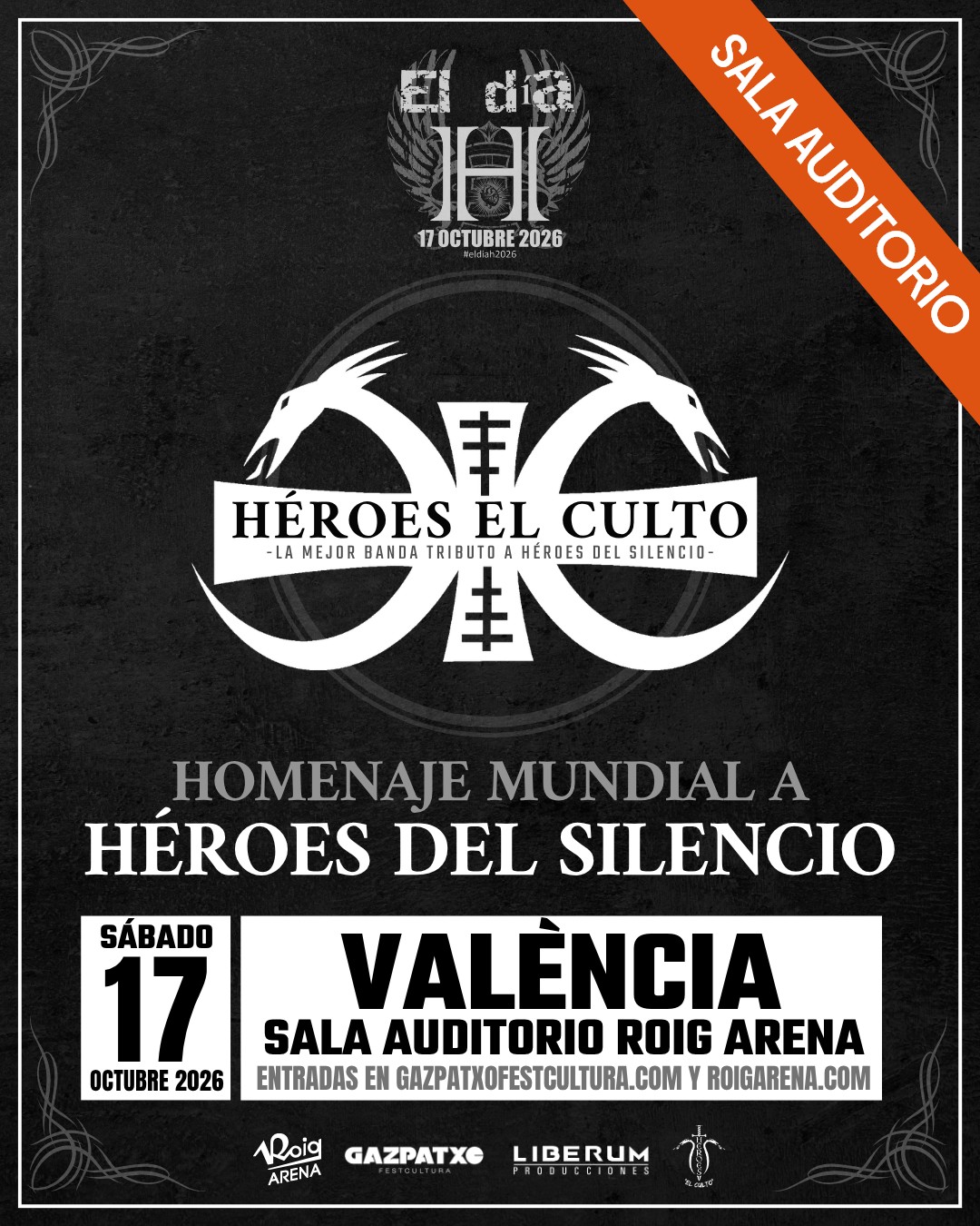 El día H: Homenaje a Héroes del Silencio en el Roig Arena de Valencia