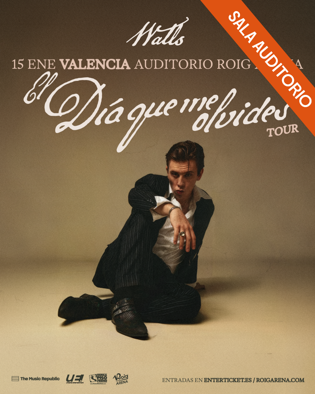 El Día que me olvides Tour - Walls en Roig Arena