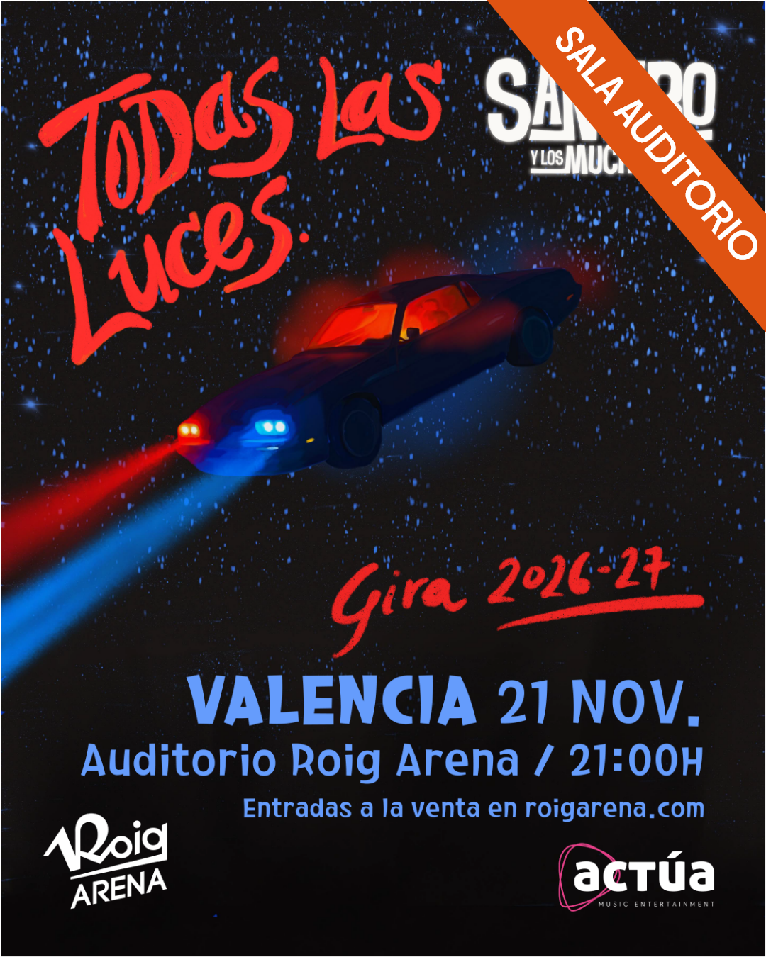 Todas las luces Tour - Santero y los muchachos en Roig Arena