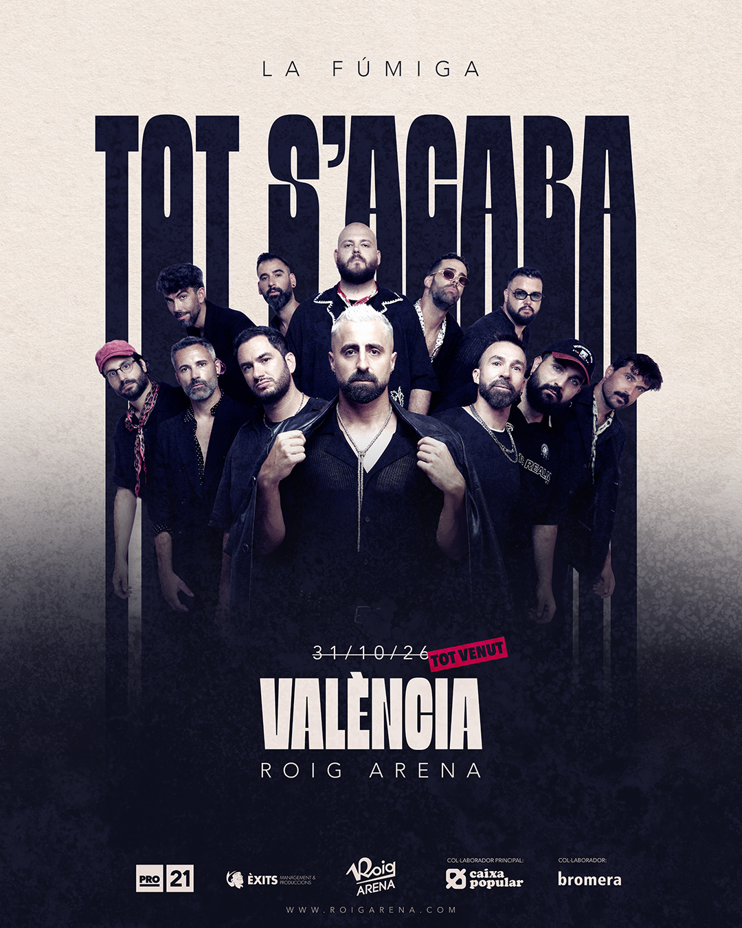 Tot s'acaba: el concierto de despedida de La Fúmiga en Roig Arena