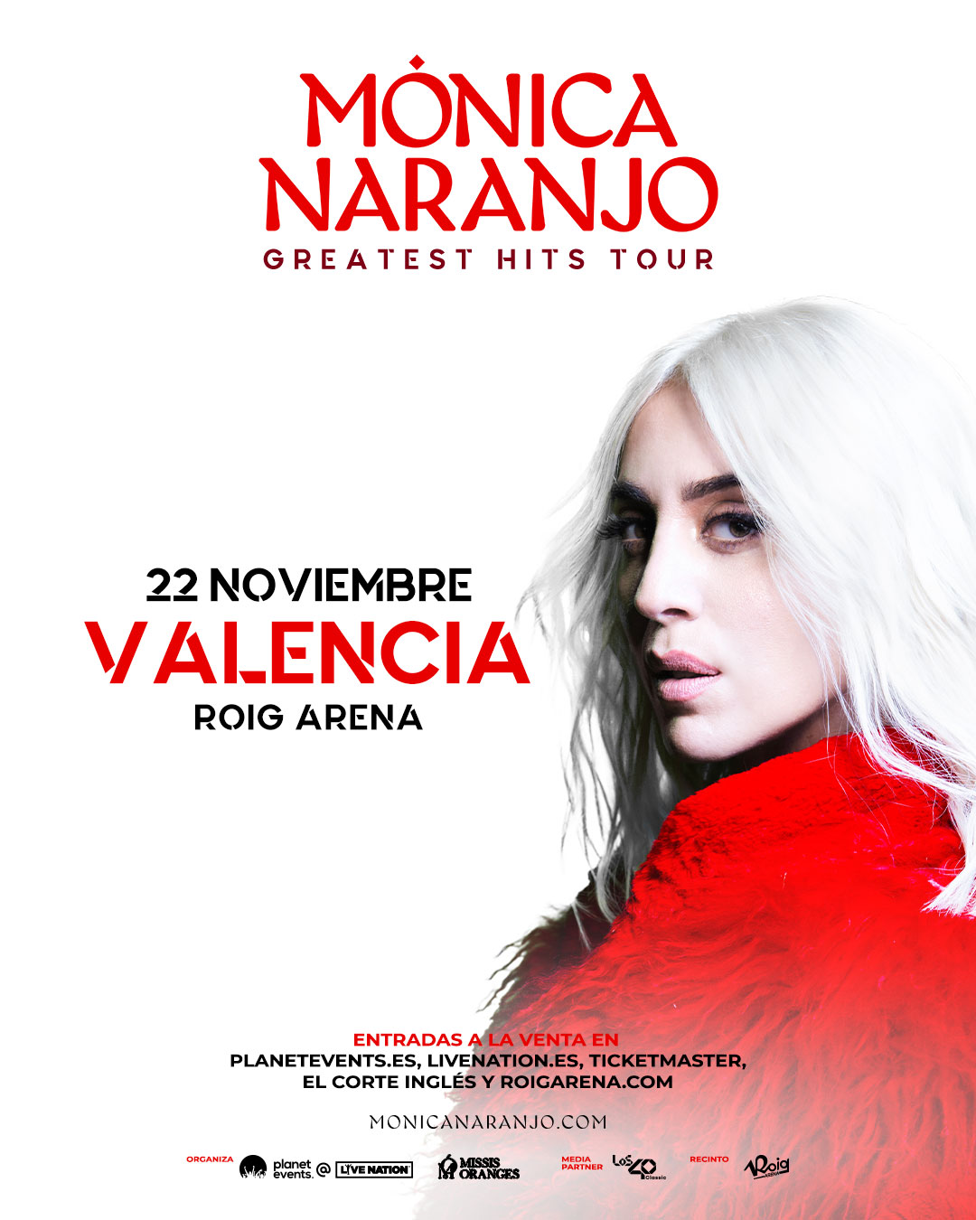 Greatest Hits Tour - Mónica Naranjo