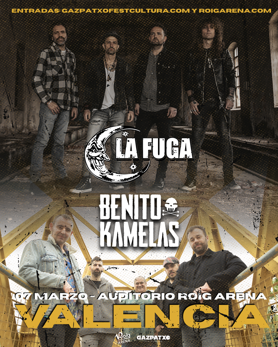 La Fuga y Benito Kamelas