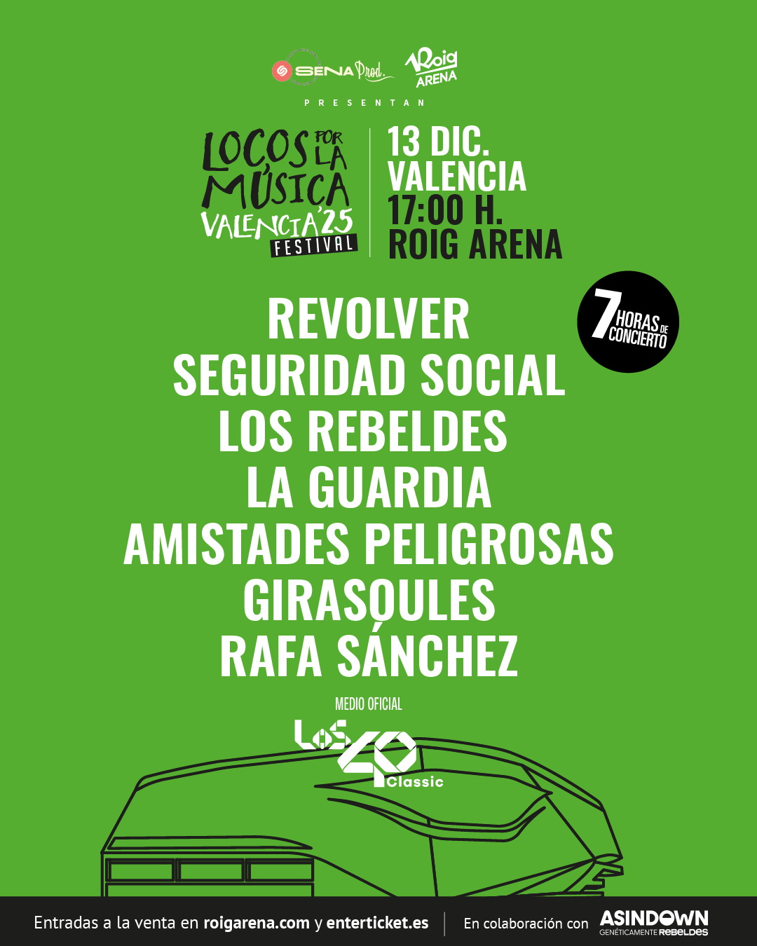 Locos por la música Valencia