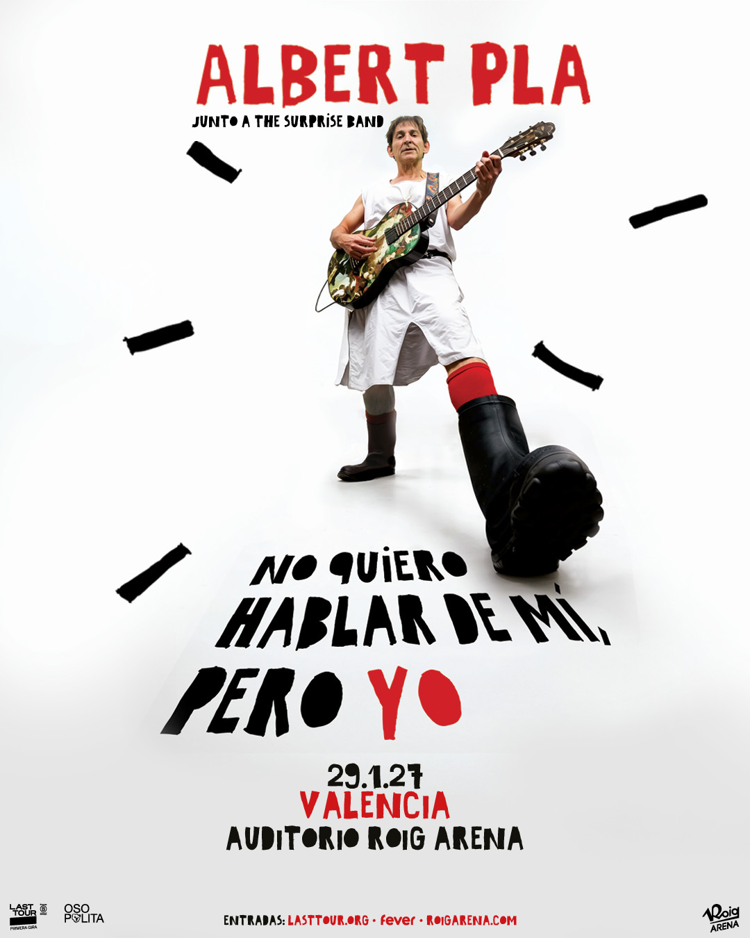 No quiero hablar de mí, pero yo - Albert Pla en Roig Arena