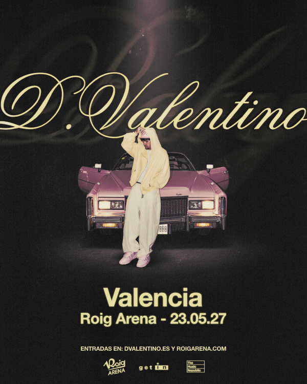 D. Valentino en Roig Arena: el regreso del artista valenciano en 2027