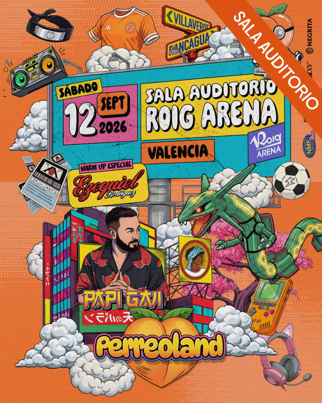 Perreoland by Papi Gavi en la Sala Auditorio Roig Arena