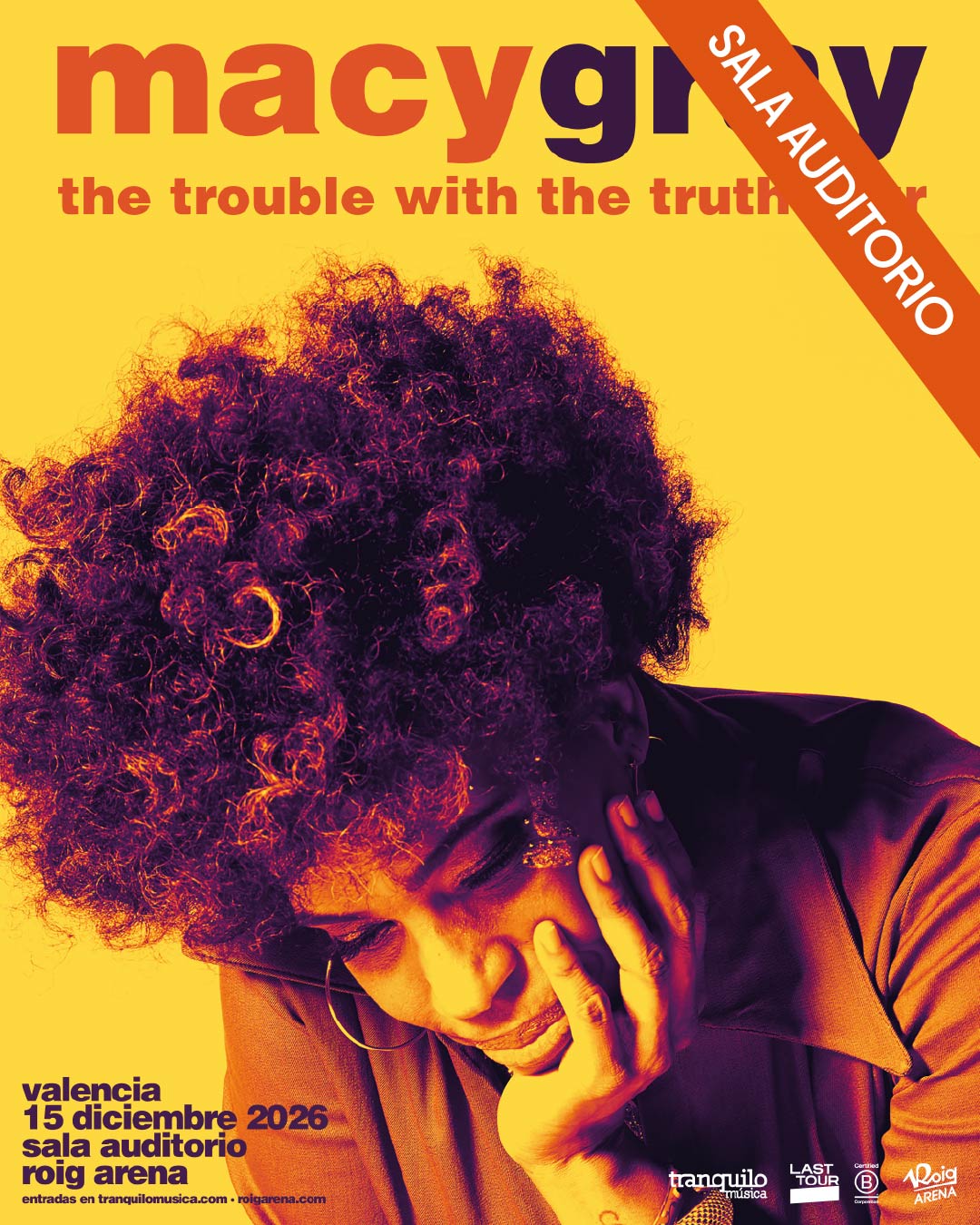 Macy Gray en Valencia: The Trouble With The Truth Tour 2026