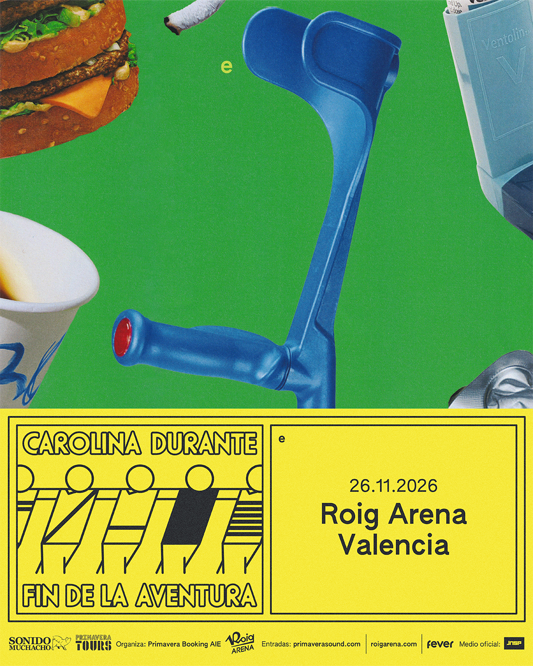 Carolina Durante cierra su 'Fin de la Aventura Tour' en el Roig Arena de Valencia